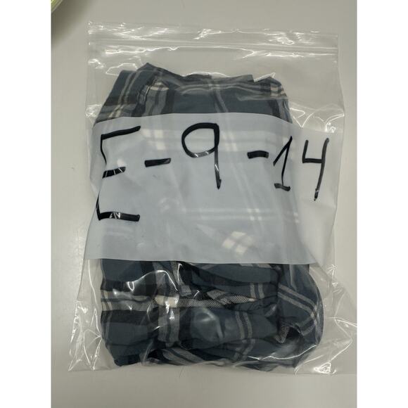 Charlotte Russe Womens Shirt Size Medium Blue Plaid Long Sleeve Button Up - Picture 10 of 10